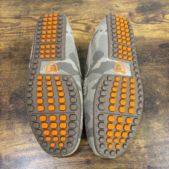 Rothys Mens Size 7.5 The Driving Loafer Gray Desert Camo Shoes Washable Comfort main image 5